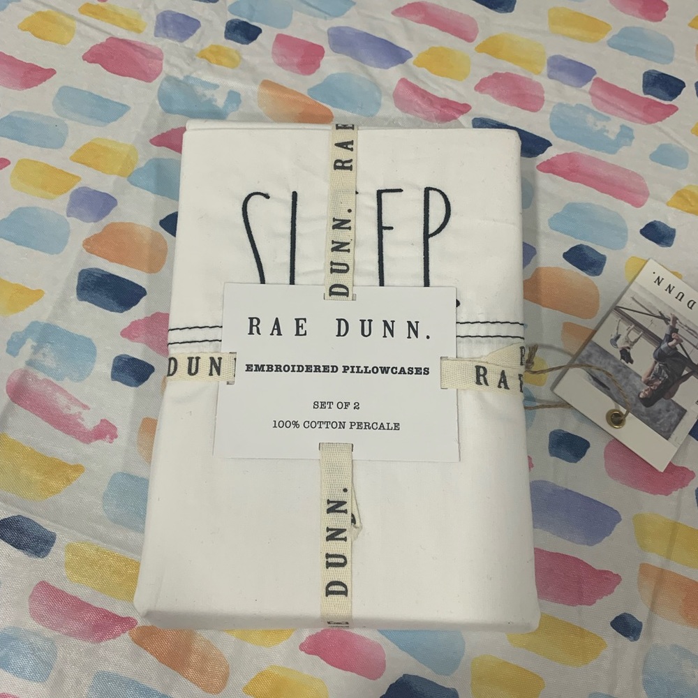 NWT - Rae Dunn SLEEP Pillowcase